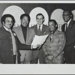 North Carolina Minority Business Development Agency Board of Directors, 1973-74. J. Kenneth Lee is second from left.