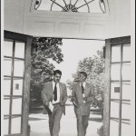 11. Photograph of Beech and Lee, first day of classes at UNC, 11 June 1951.